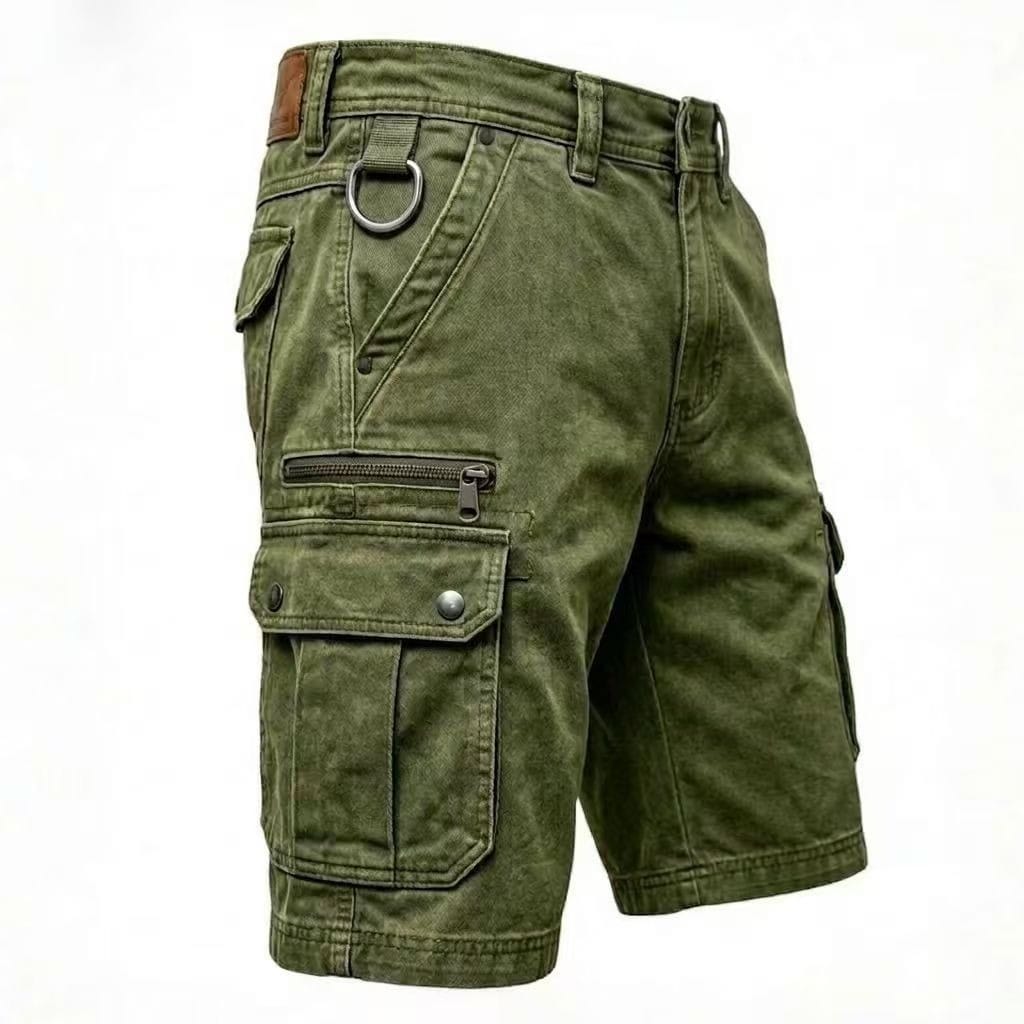 Beeckhoven™ | Functional Denim Cargo Shorts