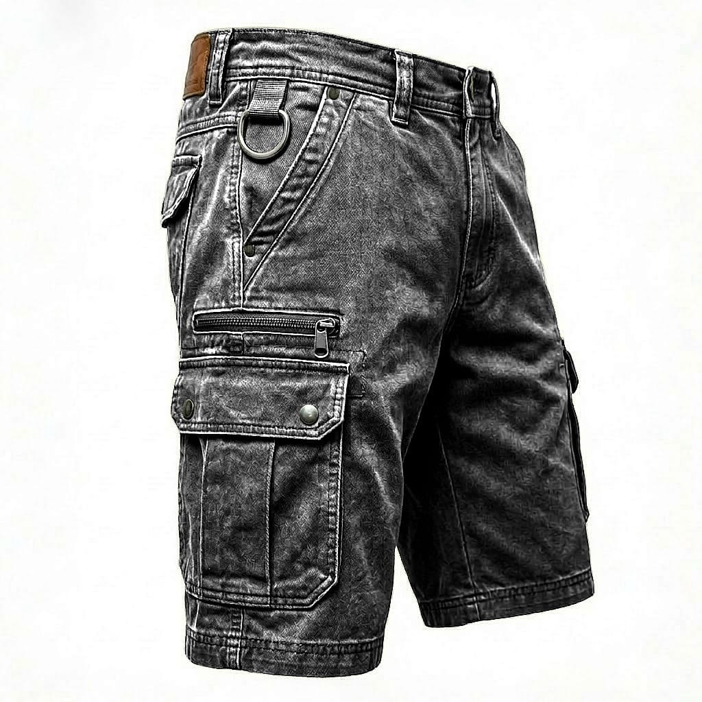 Beeckhoven™ | Functional Denim Cargo Shorts
