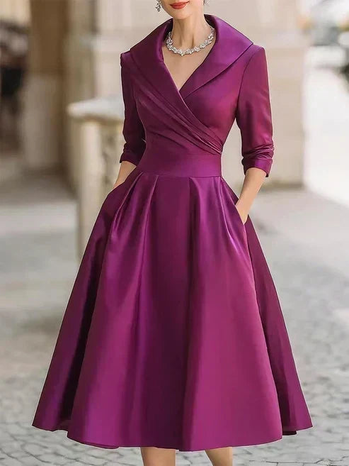 Ffion | Fitted Midi Dress