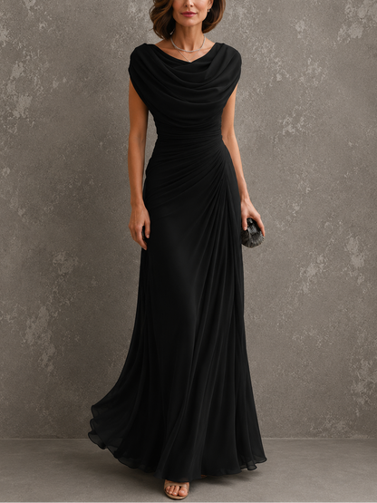 Jenna | Draped Maxi Dress