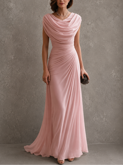 Jenna | Draped Maxi Dress