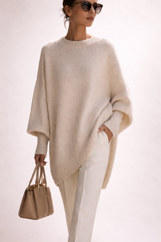 Livia | Oversize-Poncho-Pullover