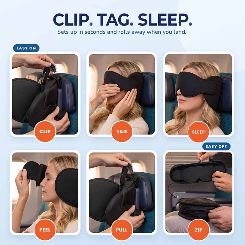 Ostene Travel Sleep Shades